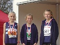 Ipswich Harriers U13G bronze medal at National XC Relay Champs 31Oct2015